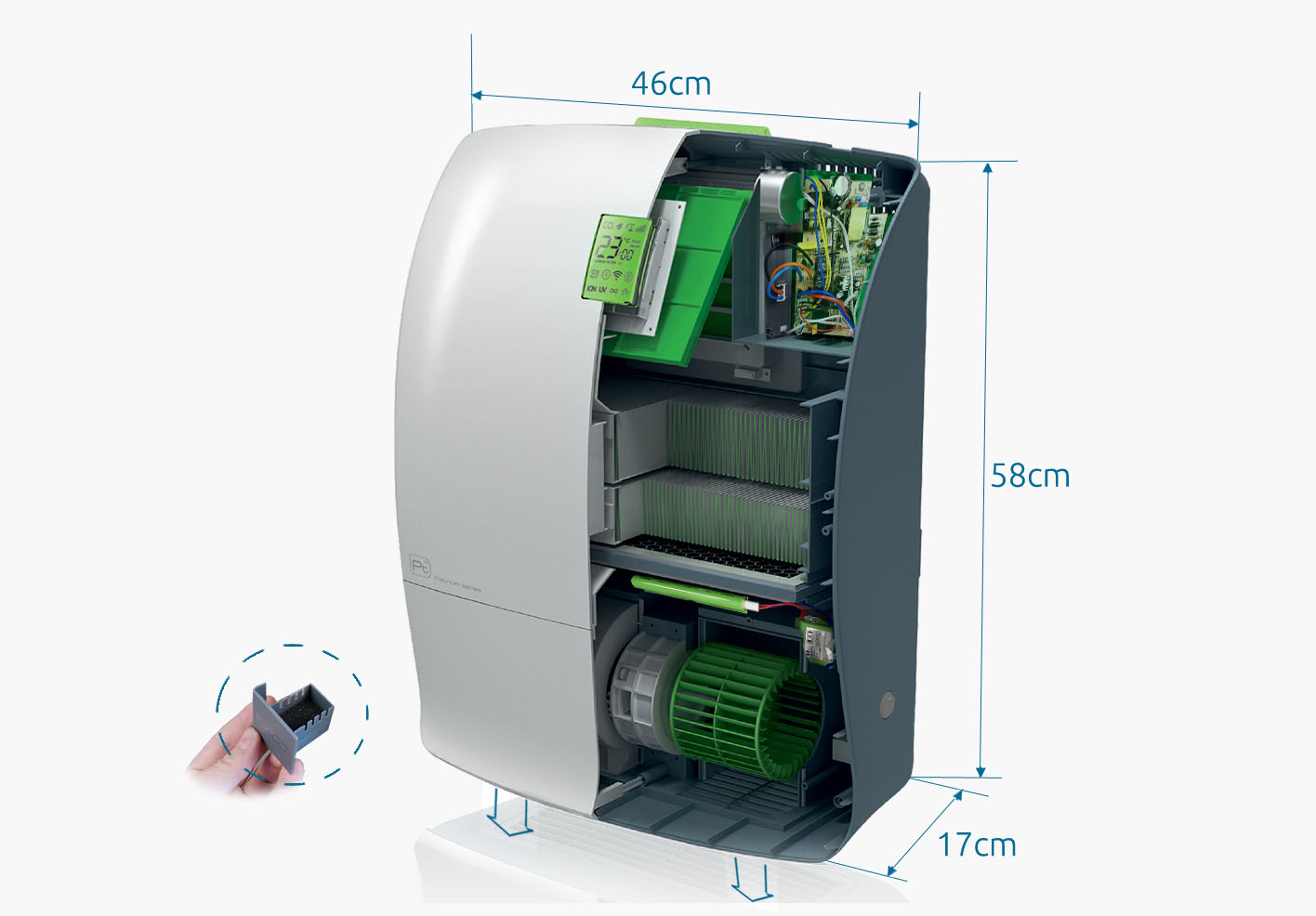 Автоматический прибор для инфильтрации образцов тканей asp6025 s tissue processor asp6025 s