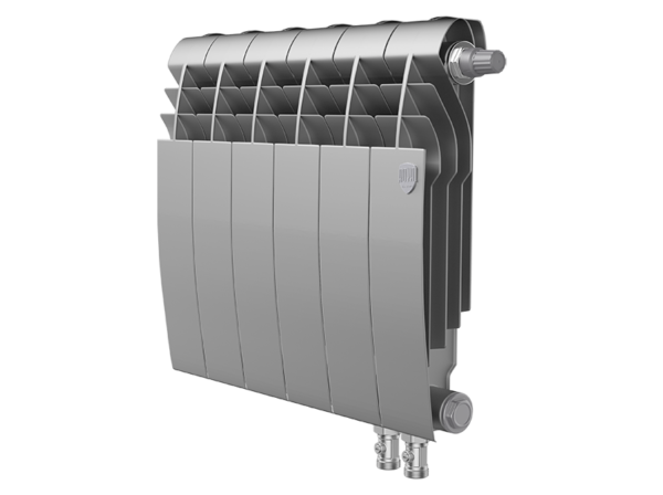 Радиатор биметалл Royal Thermo BiLiner 350 /Silver Satin VDR - 6 секц.
